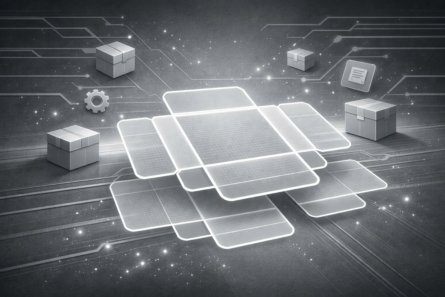 Generátor boxů a rozložení dílů